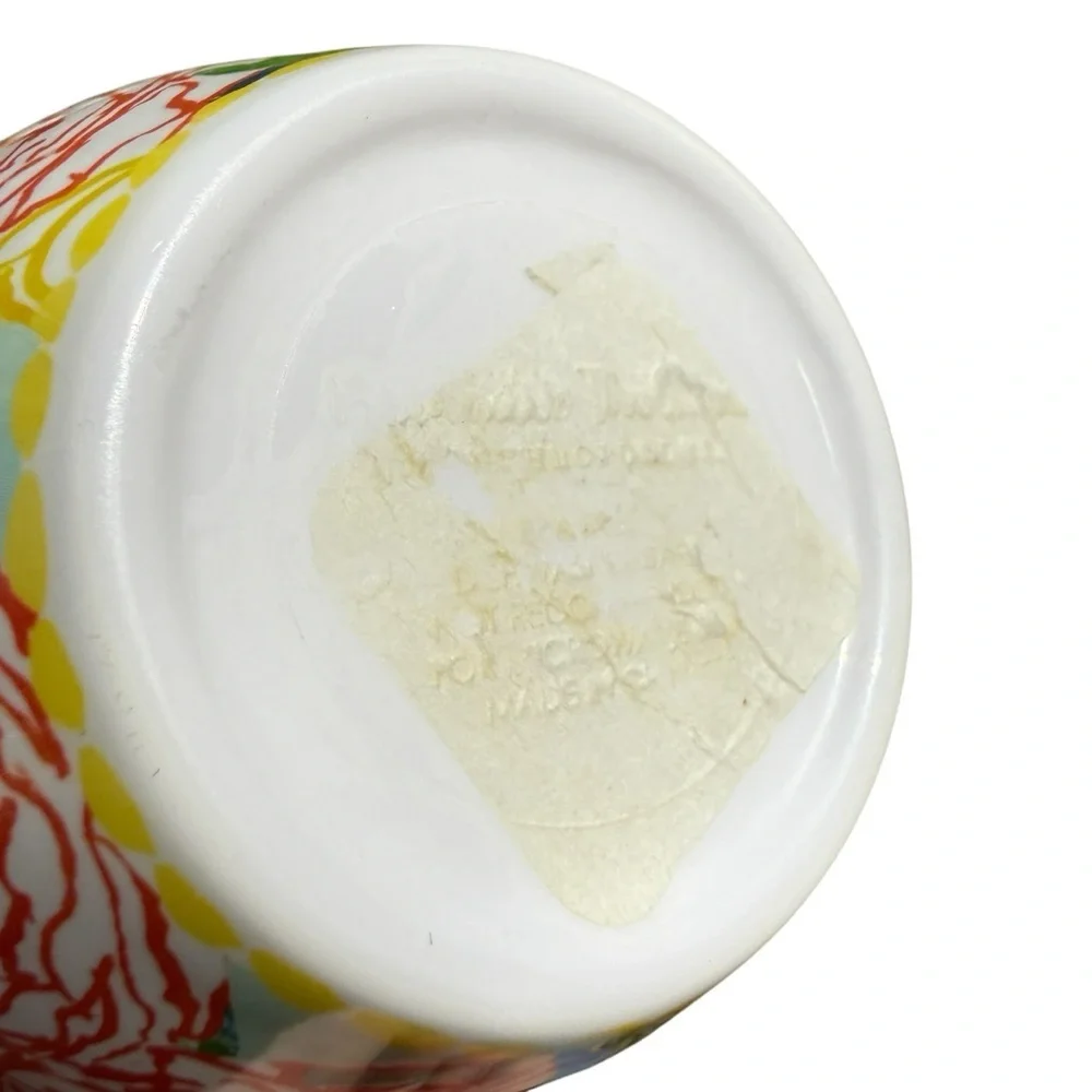 Anthropologie x Lulie Wallace Floral Melamine Bowl Set of 3 Garden Cottagecore